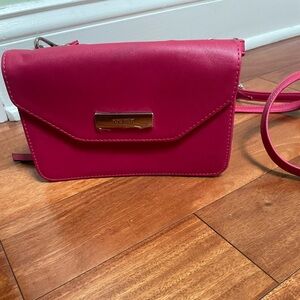 Nine West Bright Pink Crossbody Bag